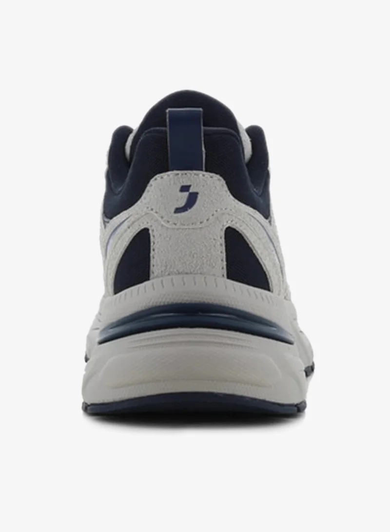 SJ Grey Women's Panelled Lace-Up Low Ankle Sneakers for Women | Best Price UAE