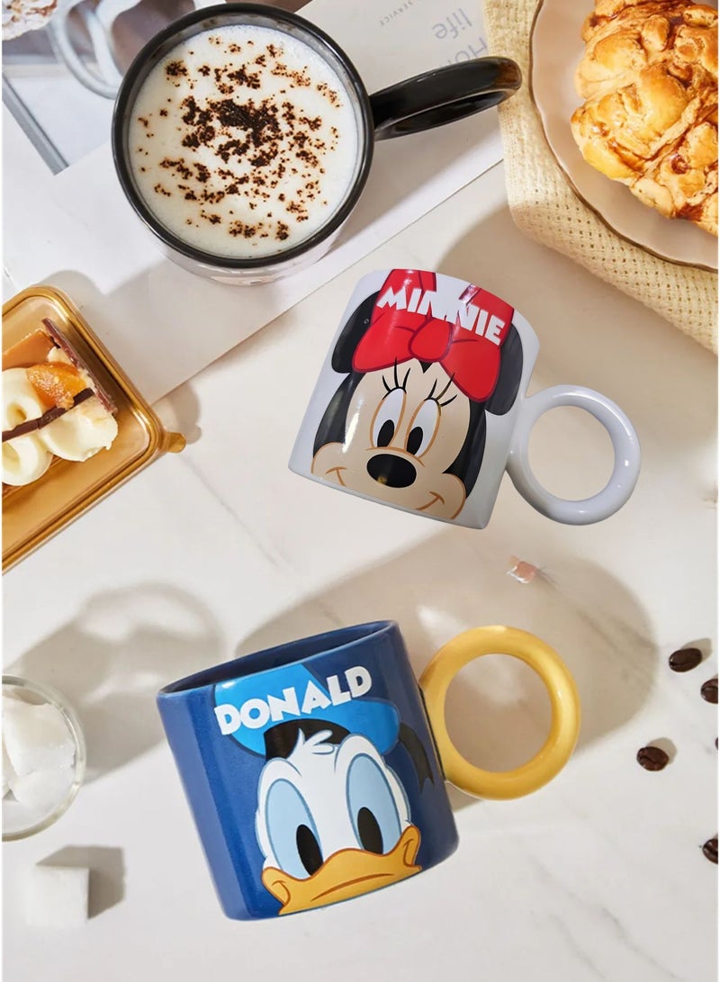 Ceramic Mug with Cartoon Character Mickey Printed Good for Coffee, Milk & Tea 230ml  - Image 4