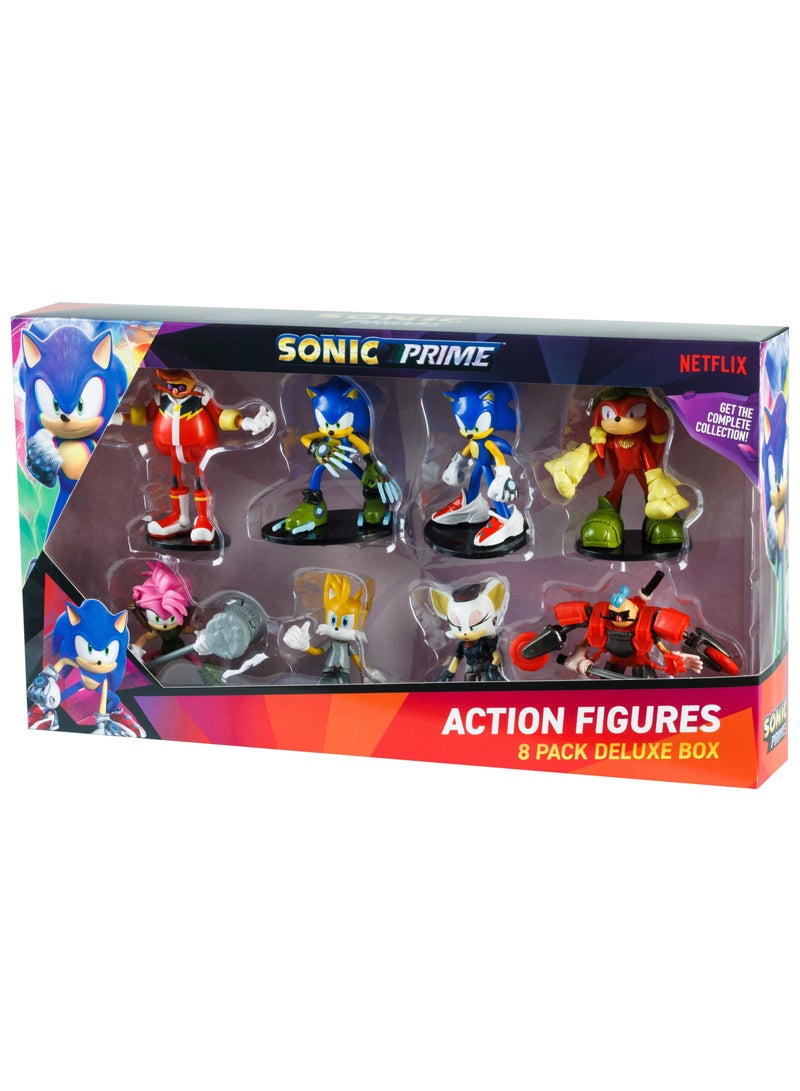 Sonic Articulated Action Figures 8 Pack Deluxe Box - Image 3