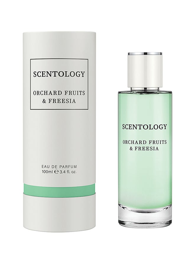SCENTOLOGY Scentology Orchard Fruits & Freesia Perfume For Women Eau De Parfum | 100ml | Lush, Fruity & Floral Scent | Long-Lasting, Refreshing Women's Fragrance | Perfect for Daily Wear & Special Moments  - Image 1