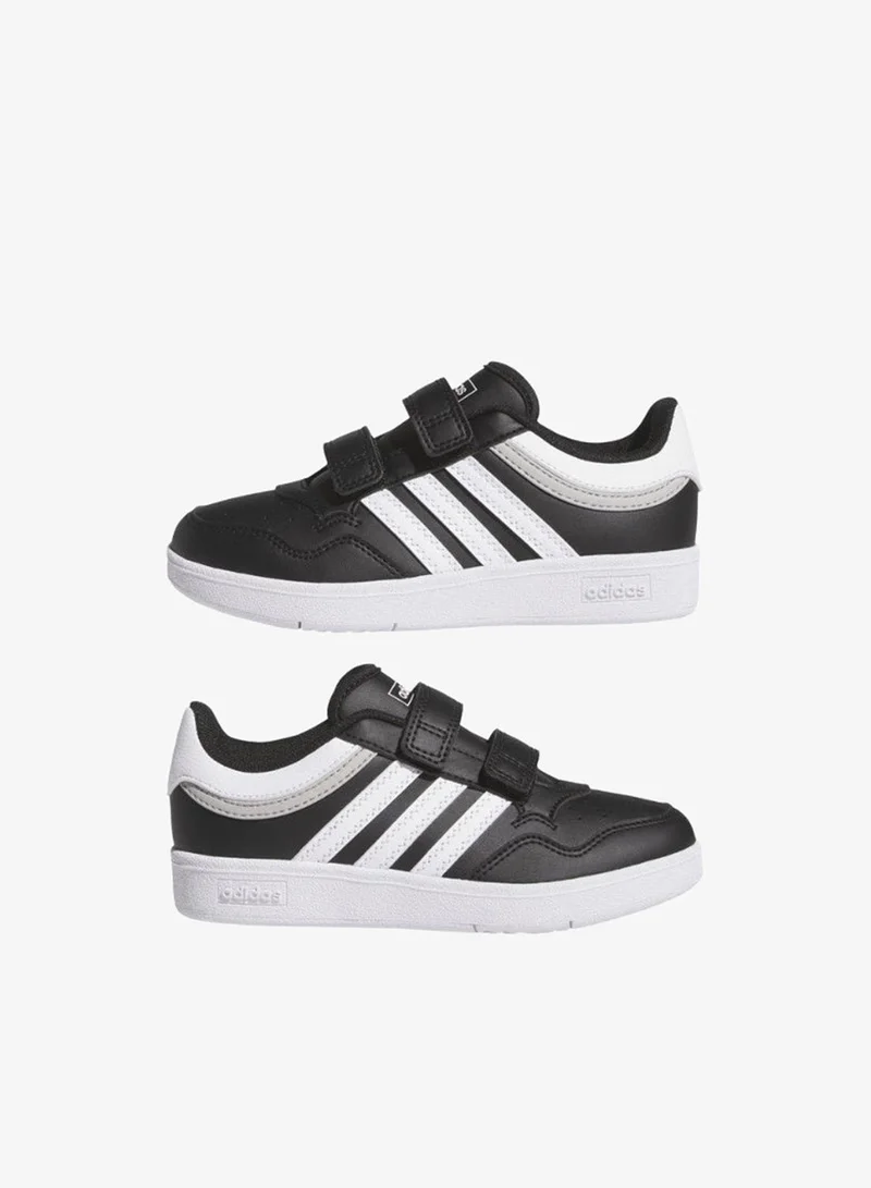 اديداس أحذية كرة السلة للأطفال هووبس . سي اف سي يو أسود