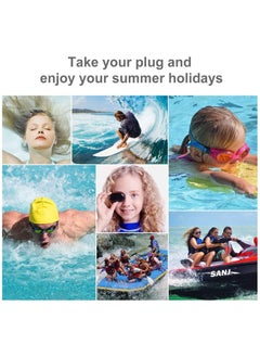Y&D 3 Pairs Swimming Ear Plugs Professional Waterproof Reusable Silicone Earplugs for Showering Surfing Snorkeling and Other Adults Water Sports Kids  - Image 5