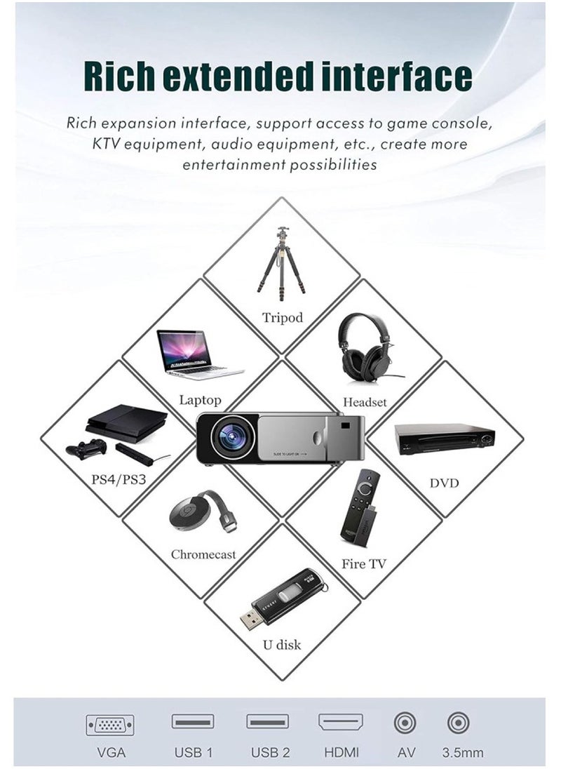 borrego - Borrego T6 Portable HD Android Projector - Image 1
