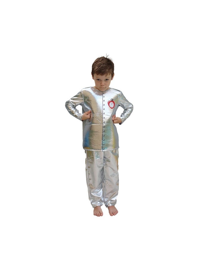 MAD TOYS - Mad Toys Tin Man Costume for Kids (Large) - Image 1