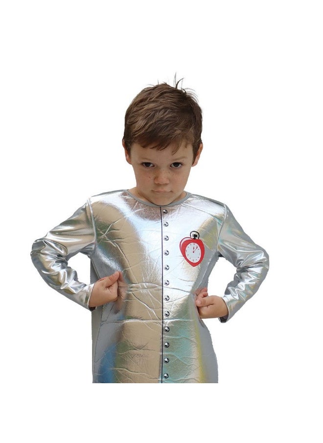 MAD TOYS - Mad Toys Tin Man Costume for Kids (Large) - Image 1