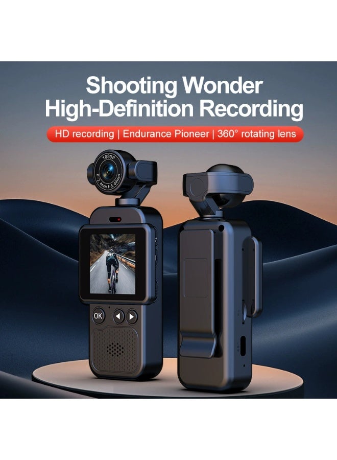 NexusTek 1080P Action Camera | 360° Rotating Lens | Anti-Shake HD Video Recording | Night Vision Low Light Shooting | WiFi APP Remote Control | Mini Portable Vlog Camera | Outdoor Cycling Recording Camera | Includes 32GB Memory Card - Image 3