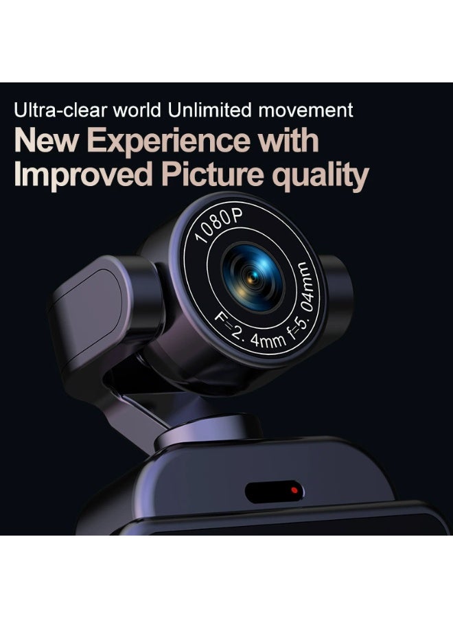 NexusTek 1080P Action Camera | 360° Rotating Lens | Anti-Shake HD Video Recording | Night Vision Low Light Shooting | WiFi APP Remote Control | Mini Portable Vlog Camera | Outdoor Cycling Recording Camera | Includes 32GB Memory Card - Image 1