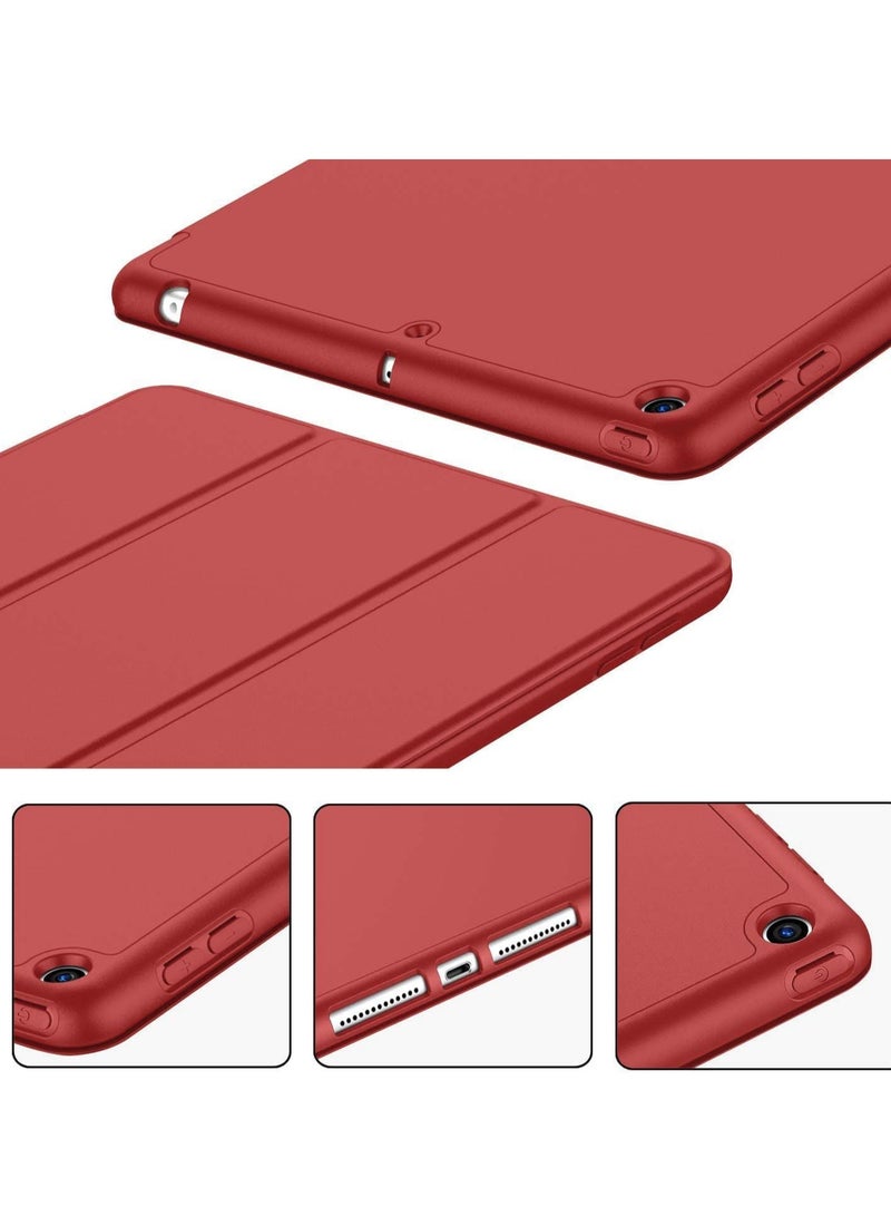 Case Compatible with Samsung Galaxy Tab S8 2022 / Tab S7 2020 11 Inch Only Fit (SM-X700/X706/T870/T875), Soft TPU Case Cover (Red) - Image 3