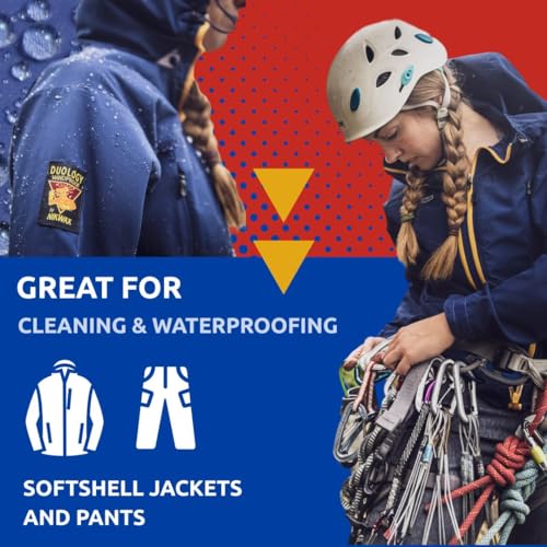 Nikwax Softshell Cleaning & Waterproofing DUO-Pack, Cleans and Restores DWR Water Repellency in Jackets, Pants, Vests, Outerwear, Ski and Snow Gear - Image 3