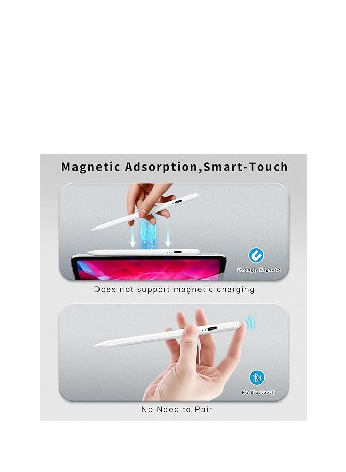 WeCool P1 iPad Pencil for iPad 10th/9th Generation, Stylus Pen for iPad with Upgraded 500mAh Battery | Palm Rejection | Magnetic Adsorption | Tilt Tech, Precise Stylus for iPad 2018-2024 - Image 3