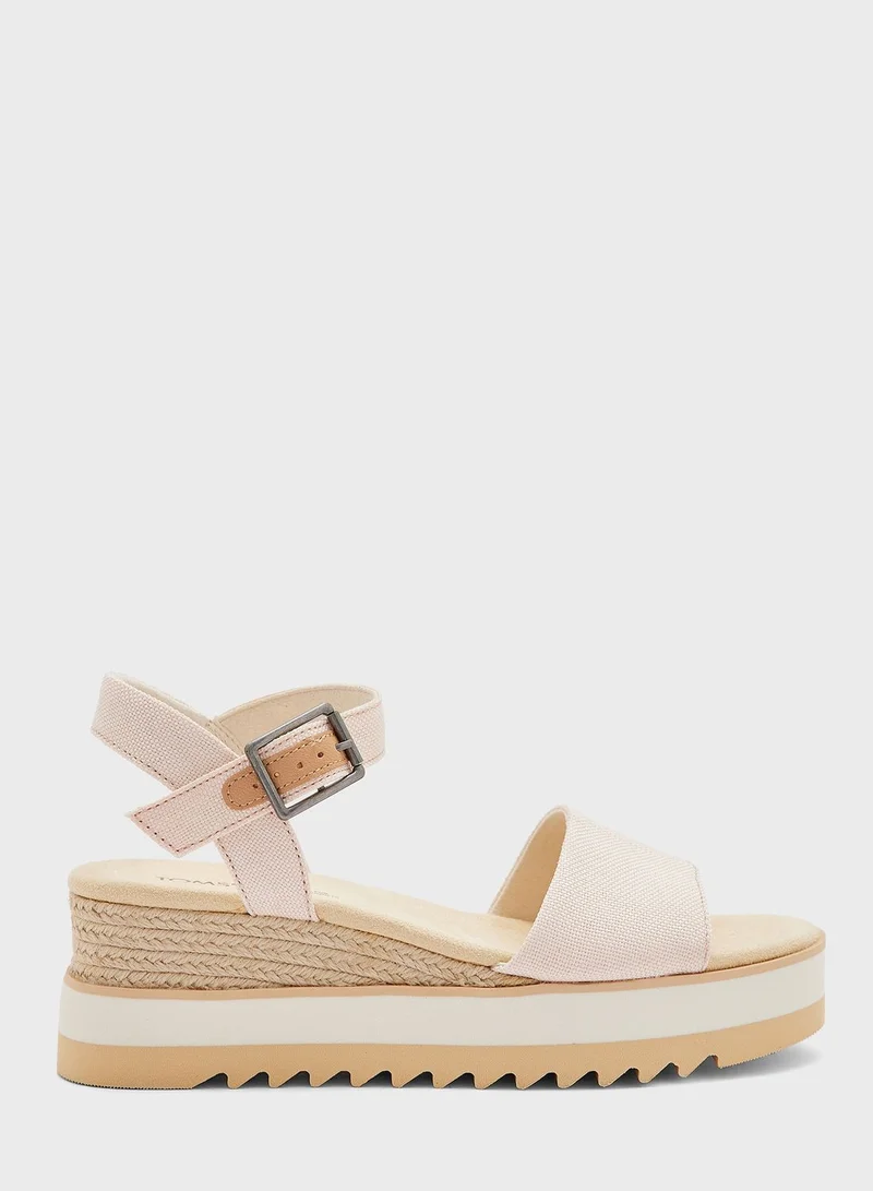 TOMS Diana High Heel Wedge Sandals