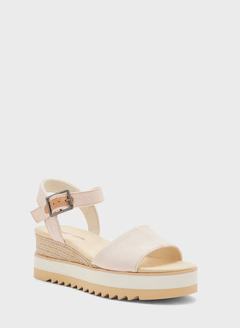 TOMS Diana High Heel Wedge Sandals