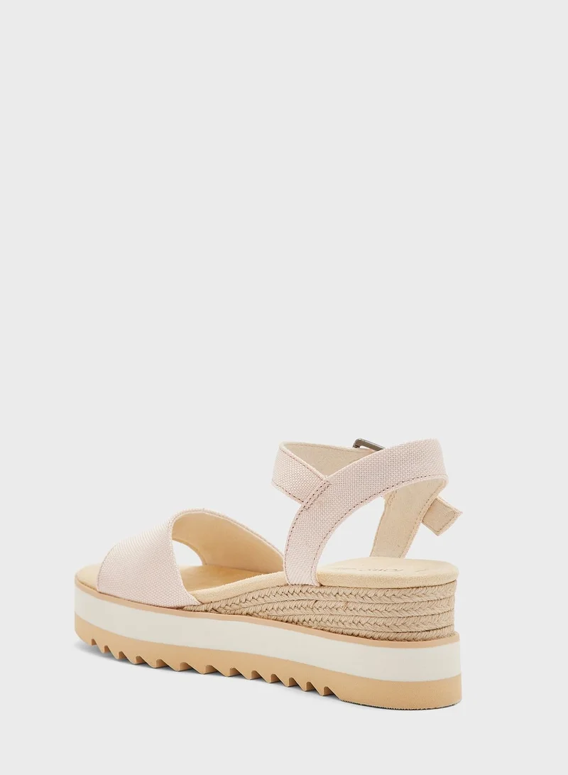TOMS Diana High Heel Wedge Sandals