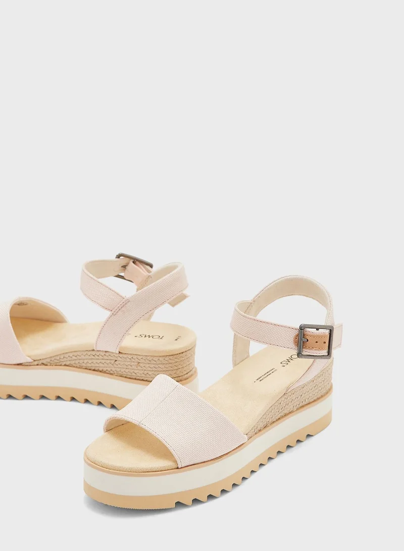 TOMS Diana High Heel Wedge Sandals