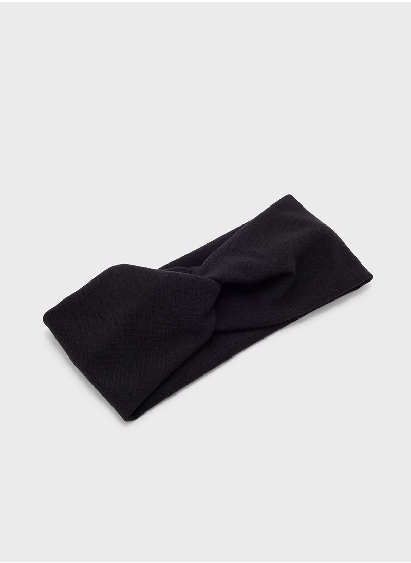Ginger Knot Detail Jersey Flat Headband