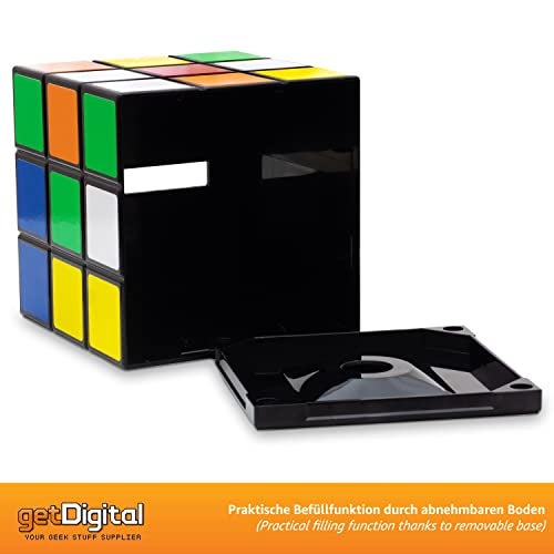 getDigital Plastic Magic Cube Tissue Box Cover, Holder for Square Tissue Boxes with Magnetic Lock, Multi Color - Image 5