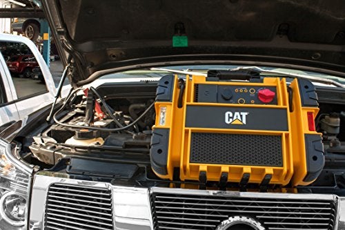 CAT CJ3000 جهاز بدء تشغيل احترافي 2000 أمبير ذروة معزز بطارية، مفتاح طاقة مدمج، مشابك بطارية، أصفر - Image 2