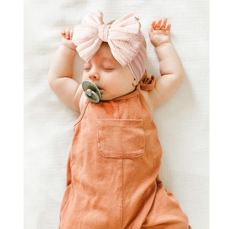 Niceye Handmade Baby Headbands Soft Stretchy Nylon Hair Bands with Bows for Newborn Infant Baby Toddler Girls - Image 4
