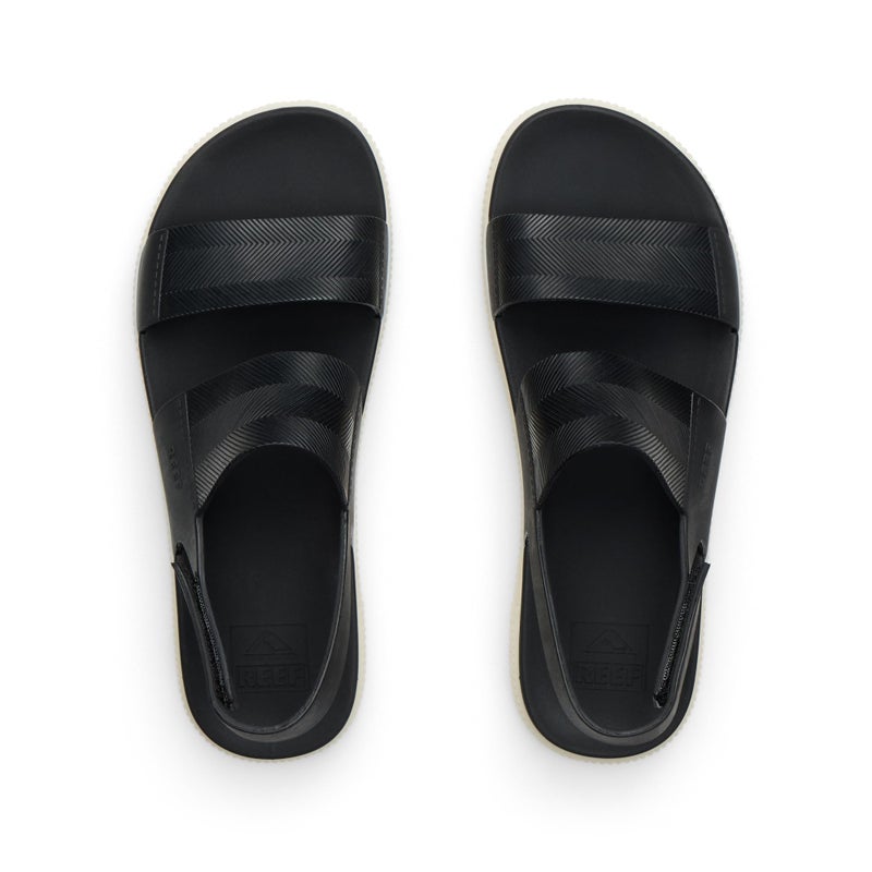 REEF Women's Water Vista Higher Platform Sandal, Water Friendly, Adjustable Strap, Black Vintage, 8 - Image 4