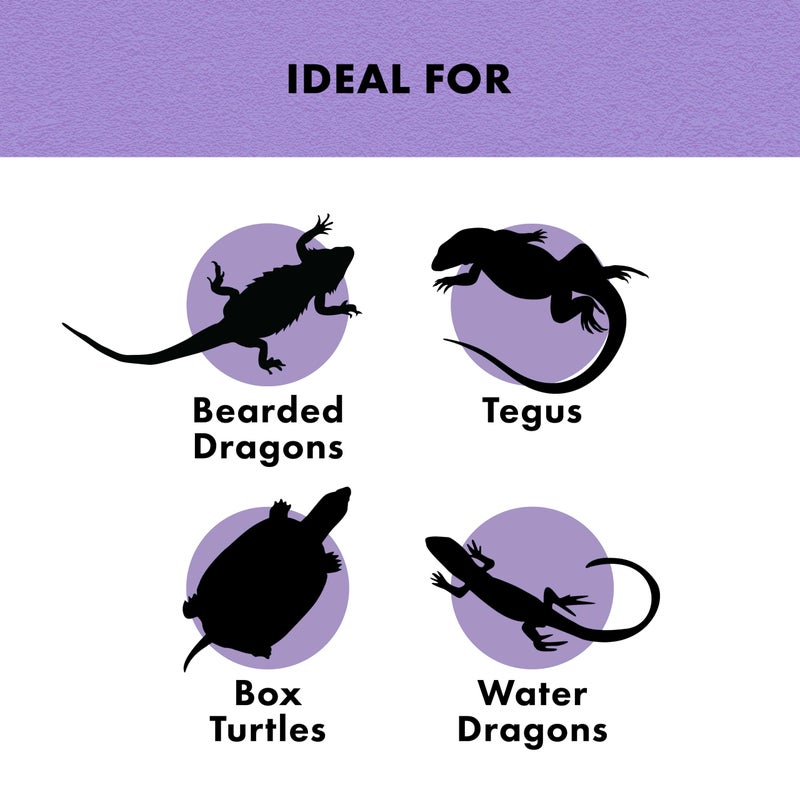 Zilla Reptile Munchies, Omnivore Mix, Dehydrated and Sun Dried Vegetables and Insects, 4 Ounces - Image 4