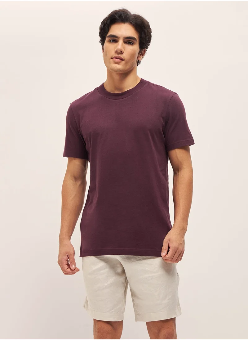 THE BEAR HOUSE Men’s Cotton T-Shirt – Soft, Breathable & Comfortable, Perfect for Casual Wear, Ideal for Everyday & Summer Wear