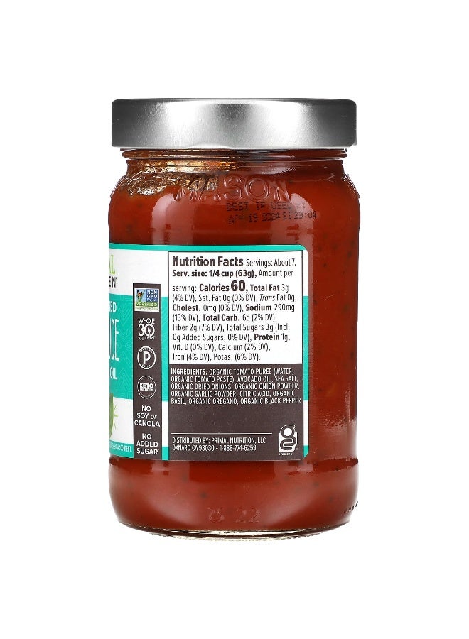 Primal Kitchen, Pizza Sauce, Unsweetened, 1 lb (454 g) - Image 2
