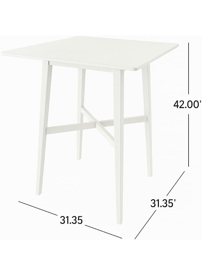 Horoof Home Horoof HomeÂ® Modern Square Wood Dining Table  - Image 3