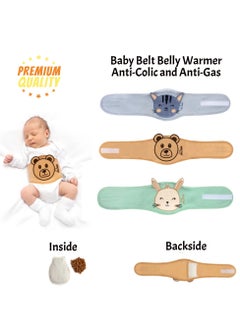 Sevi Bebe Baby Belly Warmer Belt to Relieve Colic and Gas  - Image 5