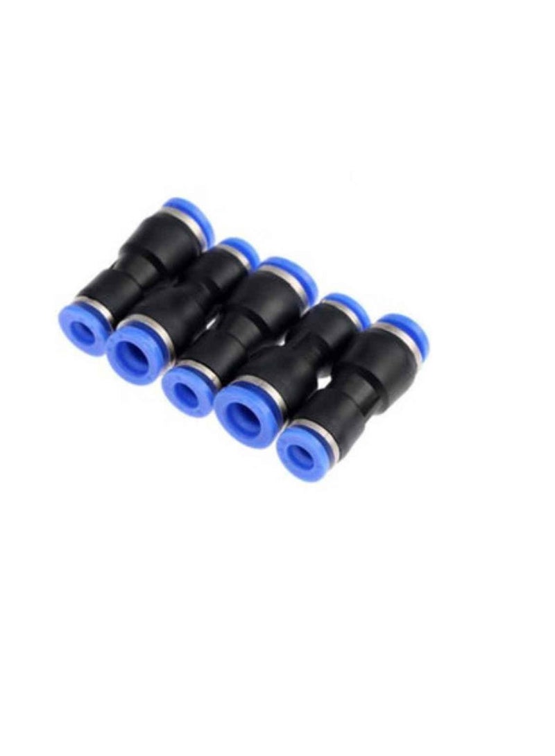 PU Pipe & Fittings Polyurethane | Pneumatic Pipe Push in to Connect Fittings (Reducer Socket - Pack of 5, 10x6mm) - Image 2