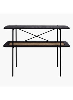 Home Box Monty Rattan Console Table with Shelf  - Image 2
