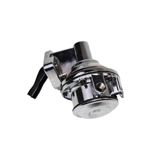 A-Team Performance - 12-835 Two-Valve Mechanical Fuel Pump 1/4-Inch Inlet Outlet NPT - Compatible With GMC Chevrolet BBC Big Block Chevy GMC V8 396 402 454 Engine Chrome - Image 3