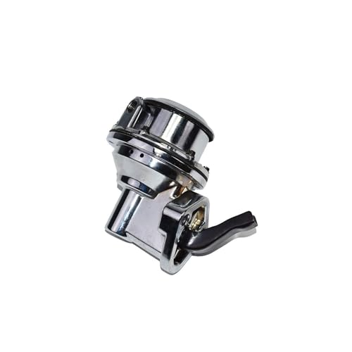 A-Team Performance - 12-835 Two-Valve Mechanical Fuel Pump 1/4-Inch Inlet Outlet NPT - Compatible With GMC Chevrolet BBC Big Block Chevy GMC V8 396 402 454 Engine Chrome - Image 5