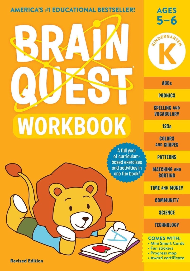 Brain Quest Workbook: Kindergarten (Revised Edition) - Image 1