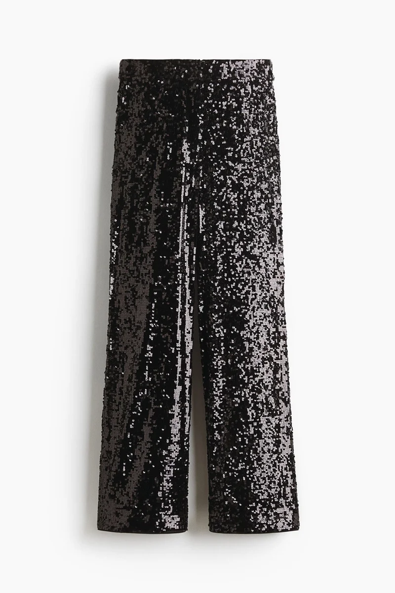 H&M Sequined trousers