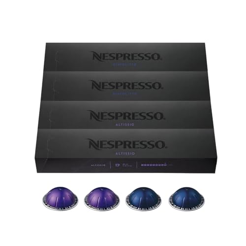 Nespresso Capsules Vertuo Espresso Bold Variety Pack Medium and Dark Roast Espresso Coffee 40Count Espresso Pods Brews 135oz - Image 1