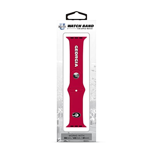 SOAR NCAA 42mm Apple Watch Band Georgia Bulldogs - Image 3