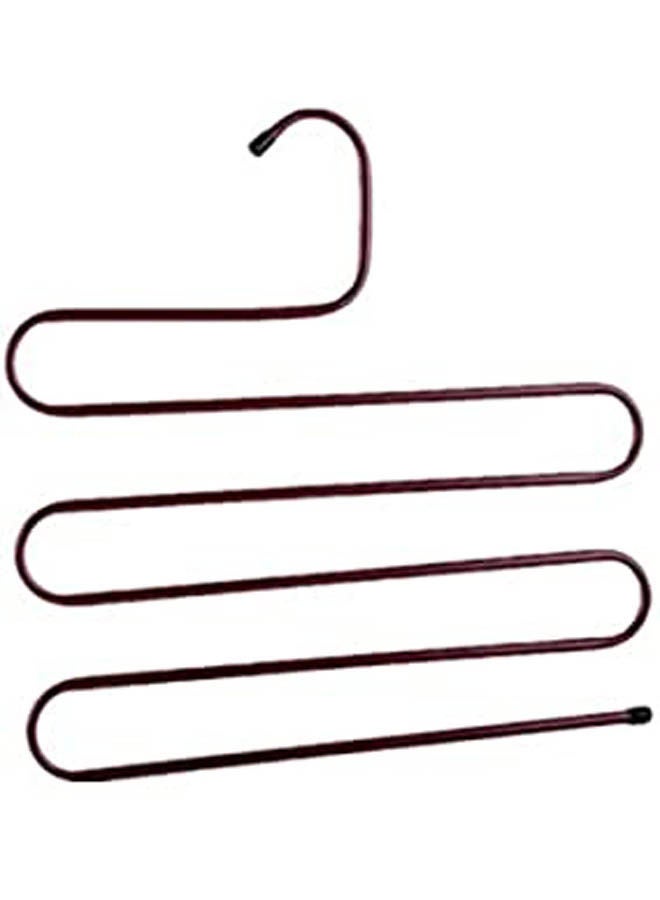 NIBEMINENT Hangers Five Coat Are Convenient Plastic Clothes Ideal For Everyday Standard Use Bronze Color Clothing 3Pcsco939 Brown