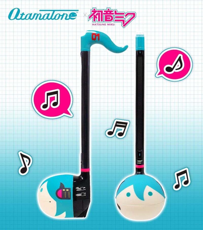 Otamatone أوتاماتون كلاسيك هاتسوني ميكو فوكالويد [مرخص رسميًا] شخصية يابانية آلة موسيقية إلكترونية محمولة من اليابان مايوة دينكي للأطفال والكبار هدية - Image 1