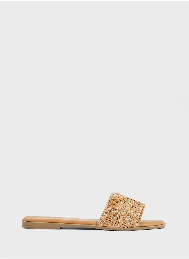 ايلا Ladies Flat Sandal