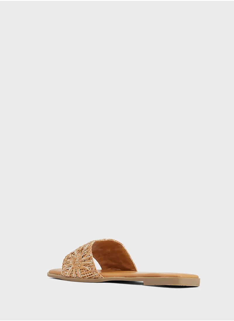 ايلا Ladies Flat Sandal