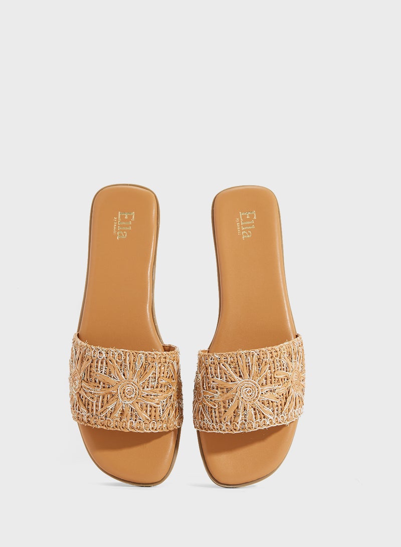 ELLA Ladies Flat Sandal  - Image 4