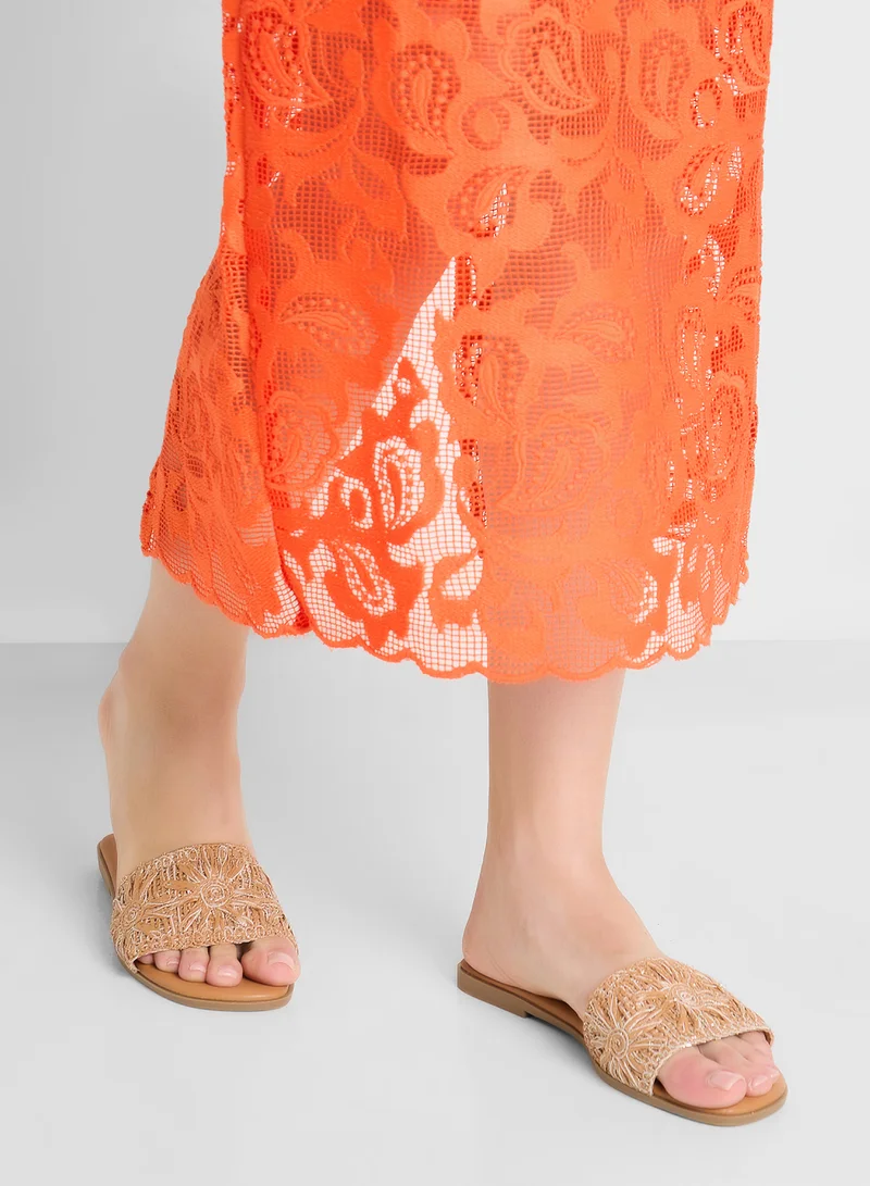 ELLA Ladies Flat Sandal