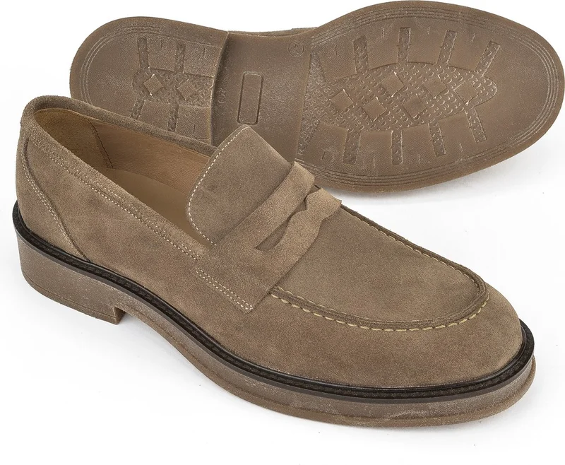 زيا , Men's Leather Shoes 1431043Z0212 Mink
