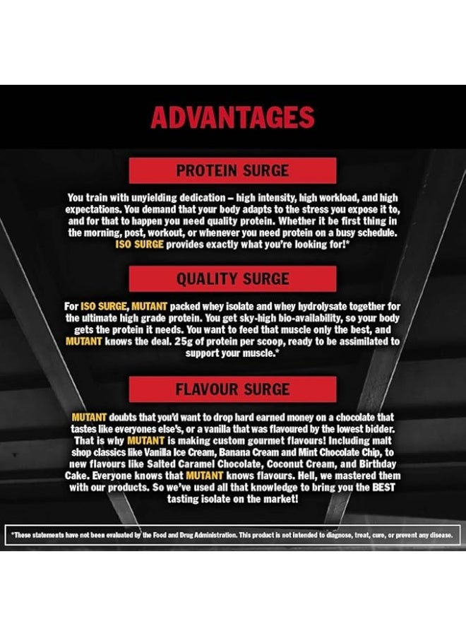 Mutant زبدة الفول السوداني إيزو سيرج شوكولاتة 2.27 كجم - Image 2