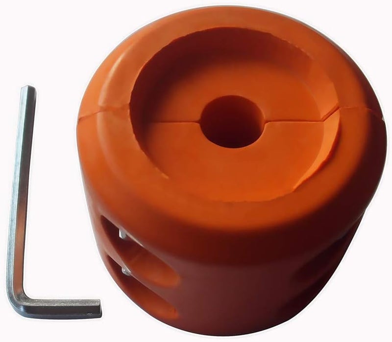 RepairWill 1 pack ATV-SCHS Winch Cable Hook Stopper Rubber Winch Line Saver with Allen Wrench for ATV UTV Winches (Orange) - Image 5