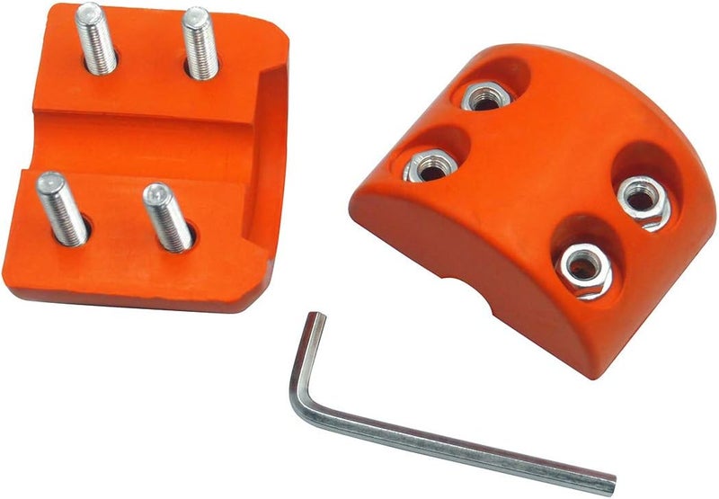 RepairWill 1 pack ATV-SCHS Winch Cable Hook Stopper Rubber Winch Line Saver with Allen Wrench for ATV UTV Winches (Orange) - Image 2
