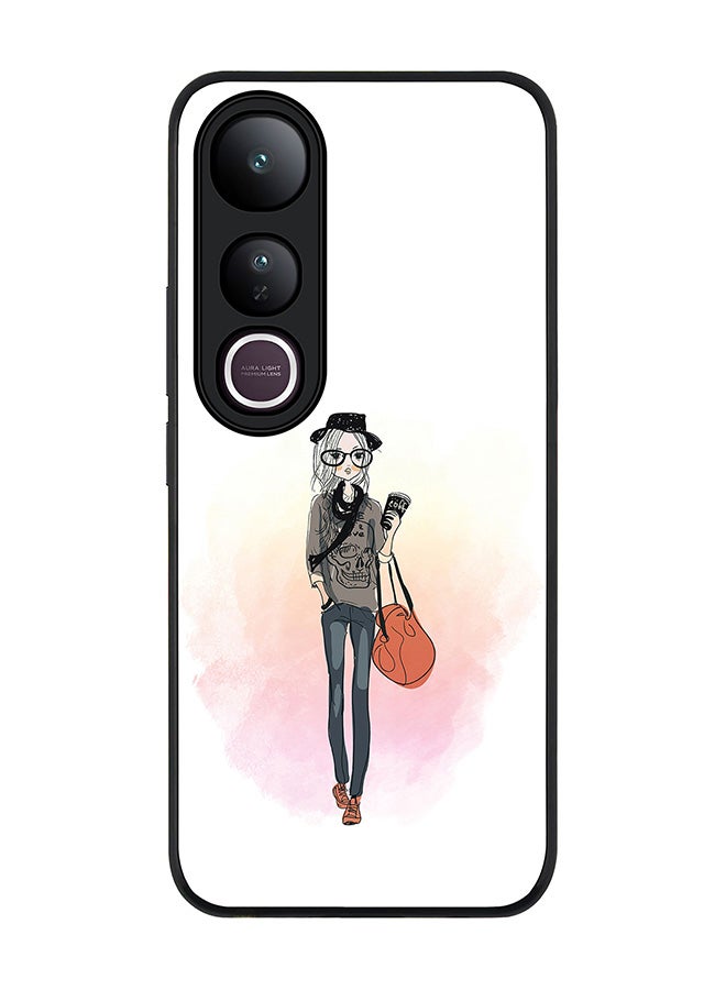 Stylizedd For vivo V50 Lite Case,Slim fit Camera Protection, Shockproof Thin Phone cover  - Fashionista