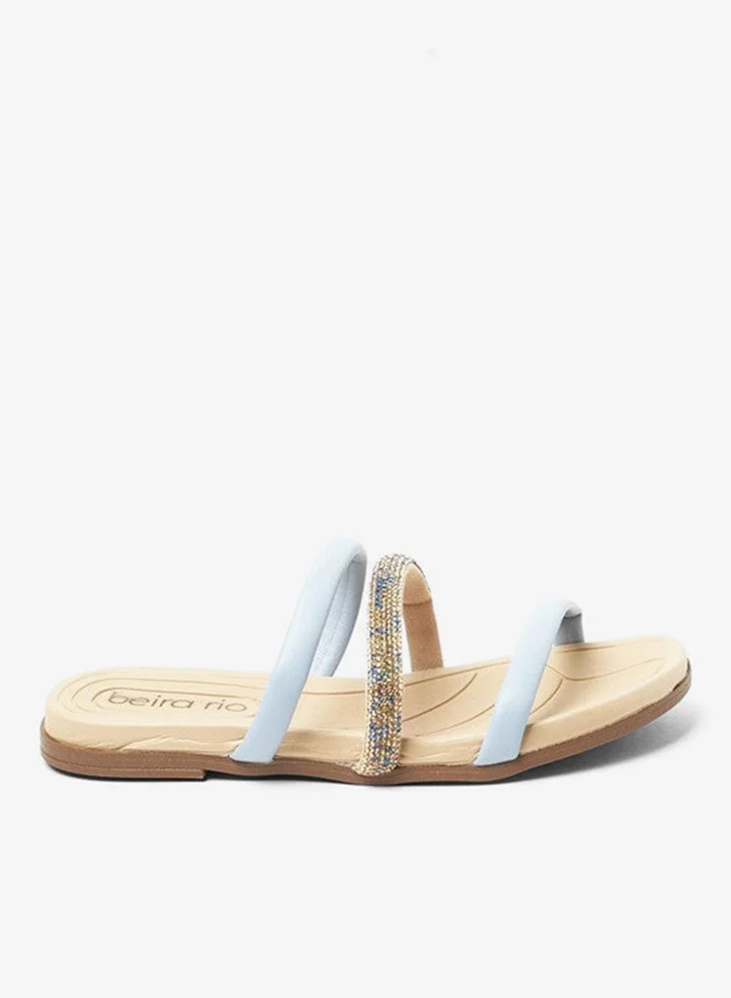 Beira Rio Jeans Flat Sandals for Women – Stylish Ladies Flat Sandals & Comfortable Flat Slippers for Women | Best Price UAE