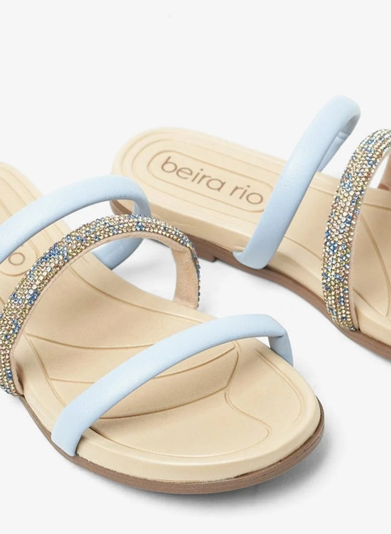 Beira Rio Jeans Flat Sandals for Women – Stylish Ladies Flat Sandals & Comfortable Flat Slippers for Women | Best Price UAE