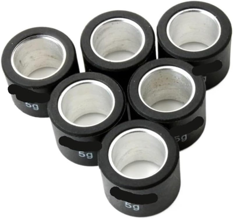 Motorcycle 6PC Variator Racing Roller Weights 5g-8g 19x15.5mm Fit For Dna 50 Ice Eu2 50cc CM1102015(5G) - Image 1